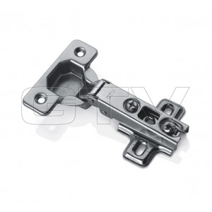 EXTERNAL HINGE GTV Ø35 WITH PLATE H2 WITH EUROSCREW, DRILLING - 45MM, WEIGHT-60 GR.