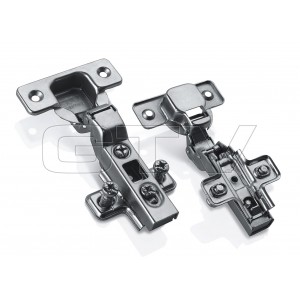 HINGE WITH (CLIP) GTV PLATE H2 w/o EUROSCREW