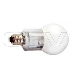 LED LAMP LIGHT-BULB, WARM WHITE, (12 DIODE), 150°, 7W