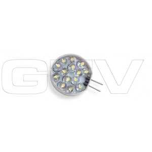 LIGHT-BULB LED G4, 3000K, DC12V, 14 DIODE, 0,8W