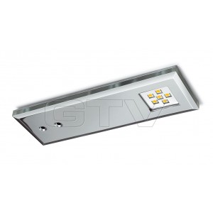 LED LAMP PALERMO PP, 12V, 1,8W, 6 SMD, 120°, WARM WHITE, CHROM