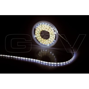 LED STRIP SMD 3528, 5 M, 600 LED LAMP, DC12V, MAKS. LOAD 1 M 8W, WARM WHITE, WATER RESISTANT