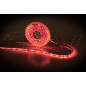 LED STRIP SMD 3528, 5 M, 600 LED LAMP, DC12V, MAKS. LOAD 1 M 8W, RED, WATER RESISTANT