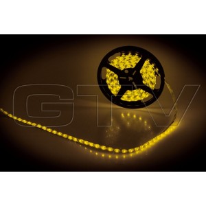 LED STRIP SMD 3528, 5 M, DC12V, 300 LED LAMP,MAX.LOAD 1 M 5W, YELLOW, WATER RESISTANT