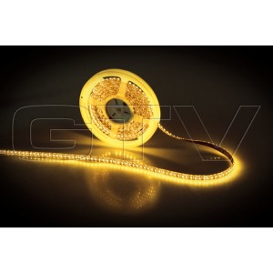 LED STRIP SMD 3528, 5 M, 600 LED LAMPU, DC12V, MAKS. LOAD 1 M 8W, YELLOW, WATER RESISTANT