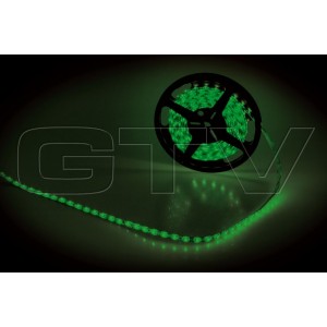 LED STRIP SMD 3528, 5 M, DC12V, 300 LED LAMP,MAX.LOAD 1 M 5W, GREEN, WATER RESISTANT